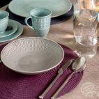 Talerz głęboki 22 cm - SOFIA / LB01 Szara - zdjęcie