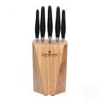 Komplet 5 noży w bloku - HEVEA - zdjęcie