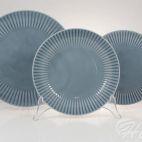 Zestaw talerzy dla 6 osób - K90 DAISY Niebieska - zdjęcie