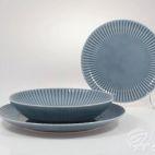 Zestaw talerzy dla 6 osób - K90 DAISY Niebieska - zdjęcie