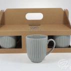 Zestaw kubków / 6 szt. - K10 Daisy Szara (06DJ01K10T01) - zdjęcie