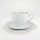 Zestaw herbaciany dla 6 os. / 18 części - 3610 OKTAWA Złoty pasek - zdjęcie