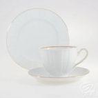 Zestaw herbaciany dla 6 os. / 18 części - 3610 OKTAWA Złoty pasek - zdjęcie