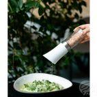 Młynek grawitacyjny do soli lub pieprzu / biały - LIVIO (8852) - zdjęcie