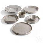 Talerz płytki 21 cm - WIKLE (V-80207-6) - zdjęcie