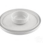 Talerz płytki 23 cm - AZZUR (V-86001-6) - zdjęcie