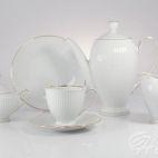 Garnitur do kawy na 12 os./ 39 części - 3612 DALIA Złota linia - zdjęcie