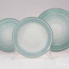Zestaw talerzy dla 6 osób - N003 KOSMOS Zielony - zdjęcie