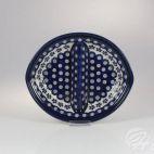 166A / Półmisek dzielony 21 x 17,6 cm - GU-1214 - zdjęcie