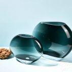 Wazon duży 29 cm / Szaro-niebieski (C894) - zdjęcie