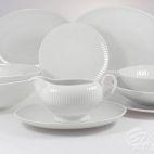 Serwis obiadowy bez wazy dla 12 os. / 44 części - C001 Dalia Niedekorowana - zdjęcie