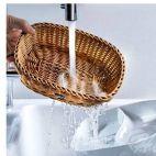 Kosz owalny do pieczywa 23,5 cm - Brązowy (02096106101) - zdjęcie