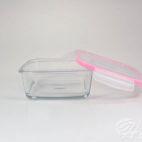 Pojemnik szklany / kwadratowy 720 ml - FRESCO (FRS247) - zdjęcie