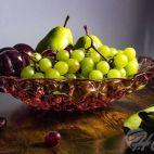 Misa kryształowa SAMBA PINK 35 cm - zdjęcie