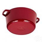 Garnek żeliwny 5,0 l - NATUR IRON / bordo - zdjęcie