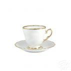 Filiżanka do kawy 0,17 l ze spodkiem - 3618 Alaska / Dzień - zdjęcie