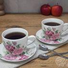 Filiżanki 250 ml ze spodkiem 2 szt. / CR2-69 - zdjęcie