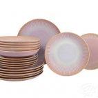 Zestaw talerzy dla 6 os. / 18 części - STONEWARE S011T Blush - zdjęcie