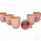 Zestaw kubków dla 6 osób - STONEWARE S011T Blush (Daisy) - zdjęcie