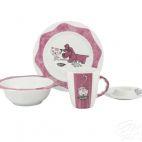 Zestaw naczyń dla dzieci - CALINECZKA / E627 Piesek - zdjęcie