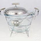 Waza z podgrzewaczem - PERLE (A-3704B6) - zdjęcie