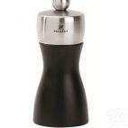 Młynek do soli FIDJI - kolor Czarny Mat (12 cm) - zdjęcie