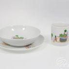 Zestaw naczyń dla dzieci - Myszki 6291 ROMA / MARGOT - zdjęcie