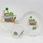 Zestaw naczyń dla dzieci - Myszki 6291 ROMA / MARGOT - zdjęcie