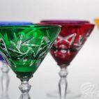 Kieliszki kryształowe /małe/ do martini 40 ml - KOLOR MIX - zdjęcie