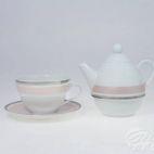 Zestaw do herbaty Tea For One - Ole / Luna Różowa - zdjęcie