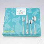 Komplet sztućców dziecięcych BON TON (NK 38) - zdjęcie