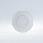 Filiżanka 0,22 l - 3604 Sofia / Złota + Spodek 15,7 cm - 3604 Sofia / Złota - zdjęcie