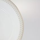 Talerz płytki 27 cm - G682 YVONNE Złoty Miraż - zdjęcie