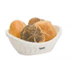 Kosz owalny do pieczywa 23,5 cm - Biały (02096110101) - zdjęcie