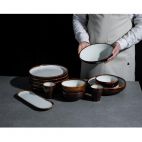 Talerz płytki 25 cm - SLOW (V-88003-4) - zdjęcie