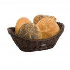 Kosz owalny do pieczywa 23,5 cm - Brązowy (02096106101) - zdjęcie