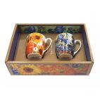 Kubki 400 ml - 2 szt. - V. van Gogh / Słoneczniki i Irysy (830-7220) - zdjęcie