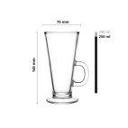 Szklanka 250 ml / 1 szt. - Caffe Latte (4378010010) - zdjęcie