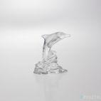 BOHEMIA: Figurka kryształowa - DELFINEK - zdjęcie