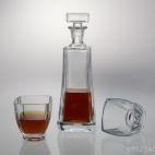 BOHEMIA: Komplet kryształowy do whisky - AREZZO (CZ880635) - zdjęcie 