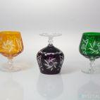 Kieliszki kryształowe do koniaku 430 ml - KOLOR MIX - zdjęcie