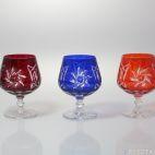 Kieliszki kryształowe do koniaku 430 ml - KOLOR MIX - zdjęcie