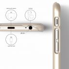 Etui do iPhone 6/6S Elago Slim Fit 2 - złoty - zdjęcie