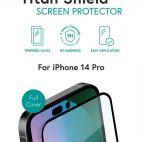 Szkło hartowane do iPhone 14 Pro eSTUFF - Full Cover - zdjęcie