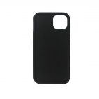 Etui do iPhone 13 Pro eSTUFF MADRID Silk-touch Silicone Case - czarne - zdjęcie