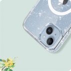 Etui do iPhone 15 Pro Max Tech-Protect Glitter MagSafe - Przeźroczyste - zdjęcie