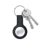 Etui do Apple Airtag Crong silicone case - czarne - zdjęcie