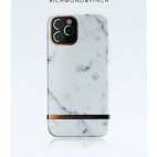 Etui do iPhone 12/12 Pro Richmond Finch White Marble - białe - zdjęcie
