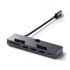 Przejściówka Satechi Type-C Clamp Hub Pro Space Grey do iMac - srebrny - zdjęcie