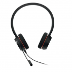 Słuchawki Jabra Evolve 20 UC z mikrofonem - czarne - zdjęcie